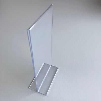 Klika -  Menu-standaard acryl 10x21 cm 1-delig