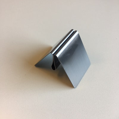 Klika - Présentoir à menu 5 cm métal 50 pièces
