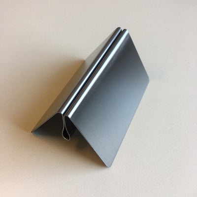 Klika - Présentoir à menu 10 cm métal 40 pièces