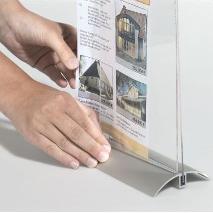 Klika -  Presenter A4 21x30cm met alu-voet