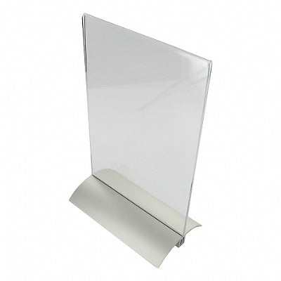 Klika - Presenter A5 15x21cm mit Aluminiumsockel