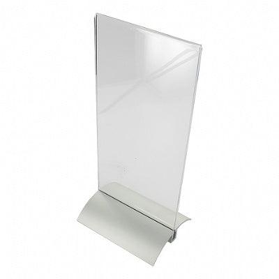 Klika - Présentateur 1/3A4 10x21cm avec base en aluminium