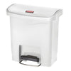 Rubbermaid - Treteimer Slim Jim Step on 15l weiß