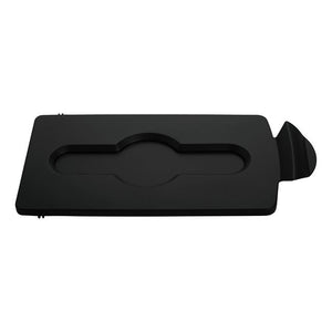 Rubbermaid - Couvercle slim jim rs fermé noir
