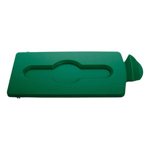 Rubbermaid - Couvercle slim jim rs fermé vert