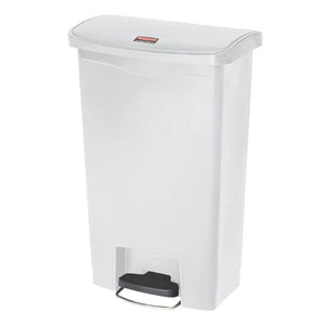 Rubbermaid -  Pedaalemmer slim jim step on 50l wit