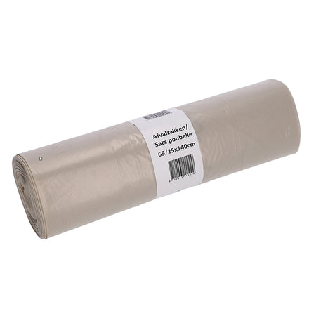 Cleaninq -  Afvalzak  65-25x140 rcycld t70 240l transp | 10 stuks