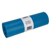 Cleaninq - Sac poubelle 80x110cm LDPE recyclé T60 140L bleu rouleau de 20 pièces