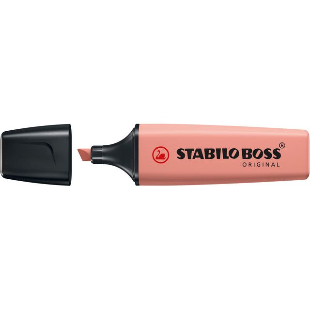 Stabilo - Markeerstift boss 70/175 nature sienna | 10 stuks