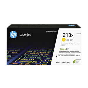 HP -  213X originele high-capacity LaserJet-tonercartridge, geel