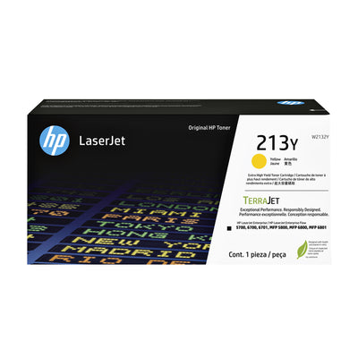 HP -  213Y originele extra high-capacity LaserJet-tonercartridge, geel