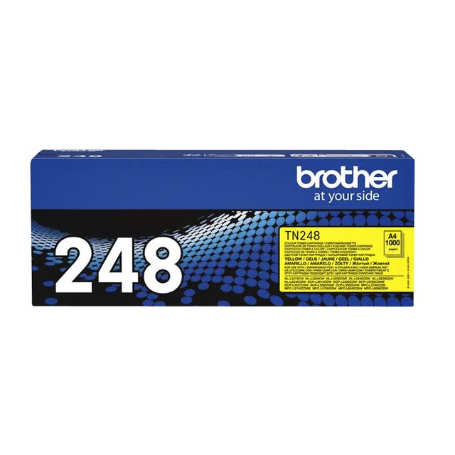 Brother -  Toner  tn-248y geel | 4 stuks