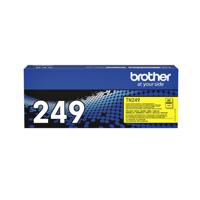 Bruder - Toner, 4.000 Seiten, OEM TN -249y, Geel