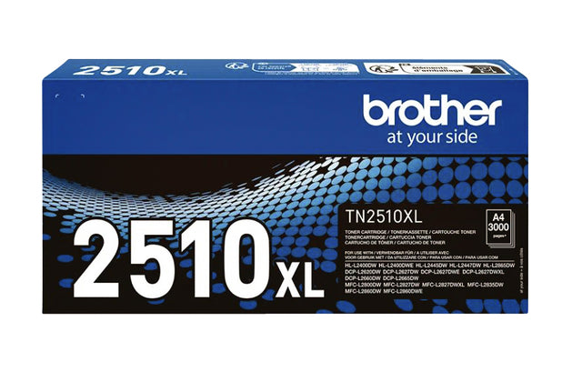 Bruder - Toner, 3.000 Seiten, OEM TN -2510xl, Zwart