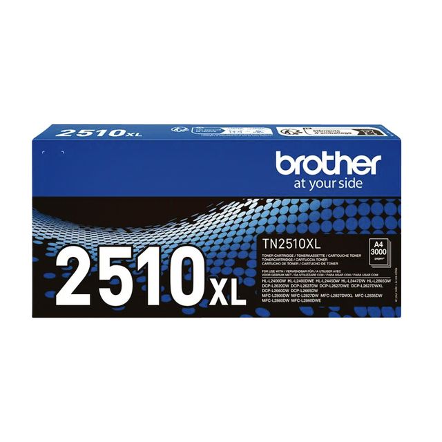 Brother -  Toner  tn-2510xl zwart | 3 stuks