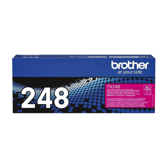 Brother - Toner brother tn-248m rood