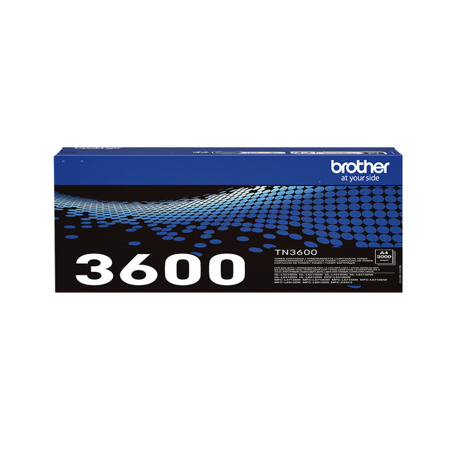 Brother -  Toner TN-3600 zwart