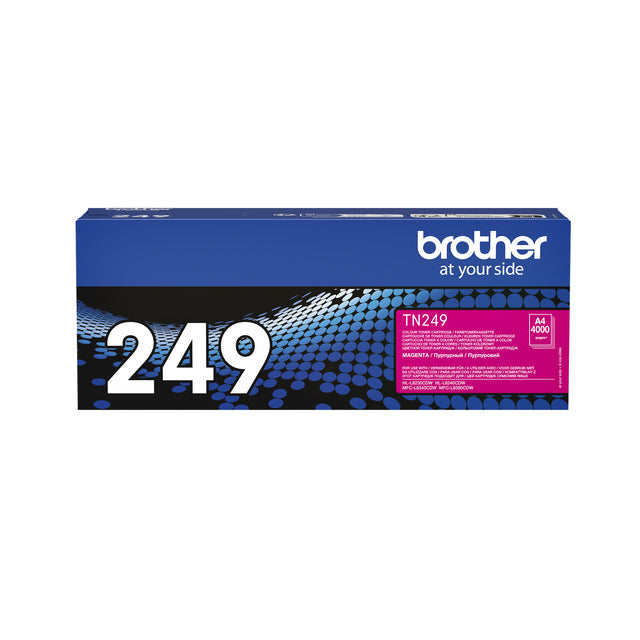 Bruder - Toner, 4.000 Seiten, OEM TN -249M, Magenta