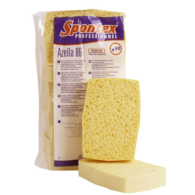 Spontex -  Spons  azella 86 glazenwassersspons 10st