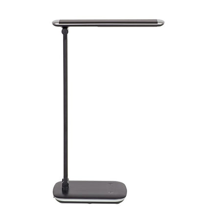 MAUL - Lampe de bureau Jazzy LED socle dimmable + port USB noir