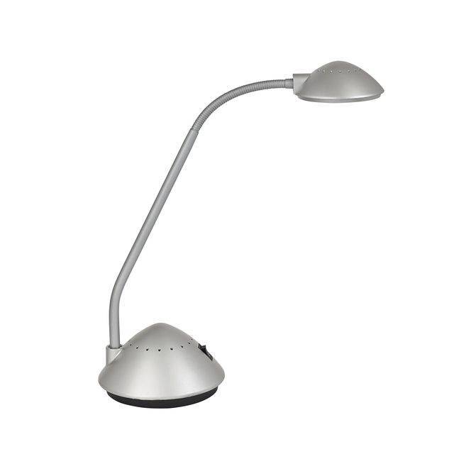 MAUL - Lampe de bureau Arc LED argent