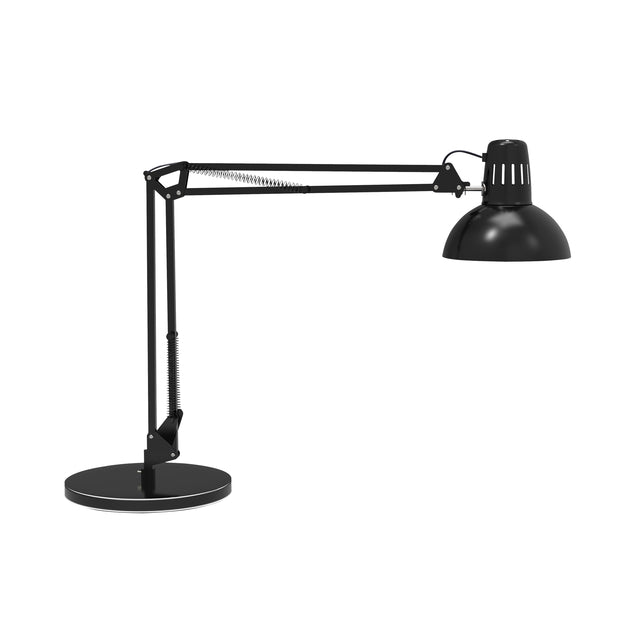 MAUL - Schreibtischlampensockel exkl. LED-Lampe E27 schwarz