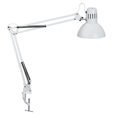 Maul -  Bureaulamp  study tafelklem excl.lamp e27 wit