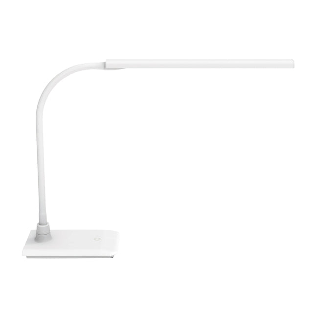 Maul - bureaulamp Maul pirro LED dimmable avec pied blanc