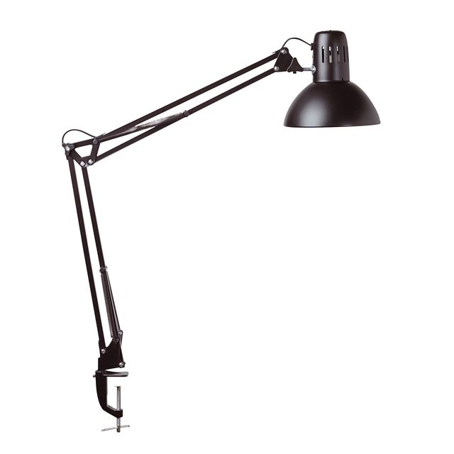 Maul - Lampe de bureau Pince de table d'étude sans lampe LED E27 noir