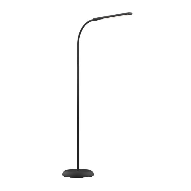 MAUL - Lampadaire Pirro LED dimmable noir