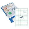 Rillprint - Etiket 38x21.2mm mat transparent 1625 étiquettes
