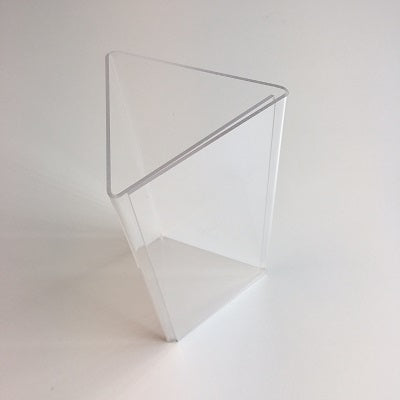 Klika - Support pyramide acrylique 3x 1/3A4 30 pièces