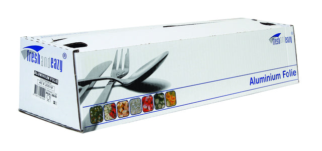 IEZZY Catering und Catering – Aluminiumfolie 40 cm x 200 m, 11 mu