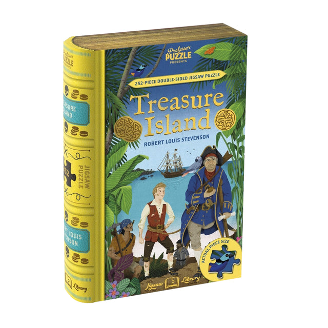 Asmodee -  Puzzel treasure island double sided 250pc