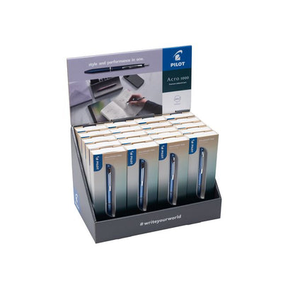 Pilot -  Balpen  acro 1000 m assorti | 20 stuks