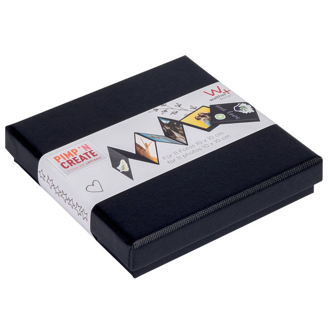 Walther Design - Leporello Box 11 Photo 10x10 noir