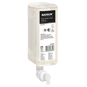 Katrin - Savon pour les mains Mousse verte 1000ml 86450