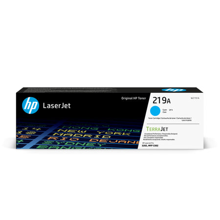 HP - Cartouche toner w2191a 219a bleu