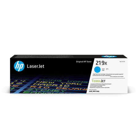 HP - Cartouche toner w2191x 219x bleu