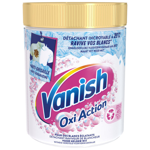 Vanish - Wasbooster vanish oxi action whitening poeder 940g