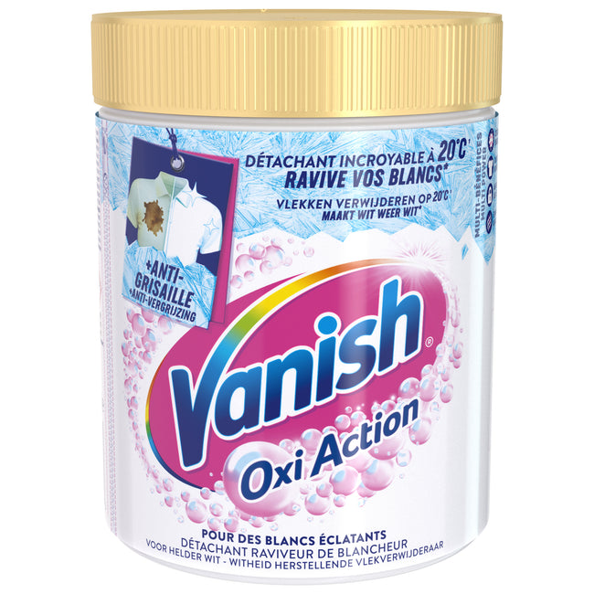 Vanish - Booster de lavage Oxi Action Poudre blanchissante 940g