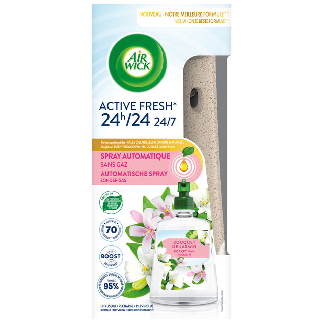 Airwick - Désodorisant Fleur de Cerisier Framboise ter Kit 228ml