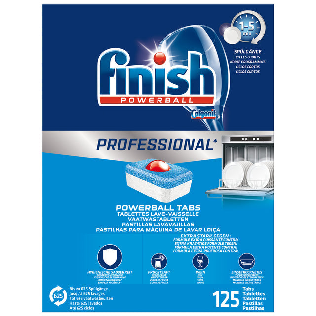 Finish - Vaatwastabletten  professional tabs 125 st