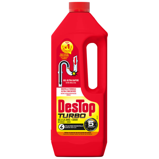 Destop - Abflussreiniger Turbo Gel 1L
