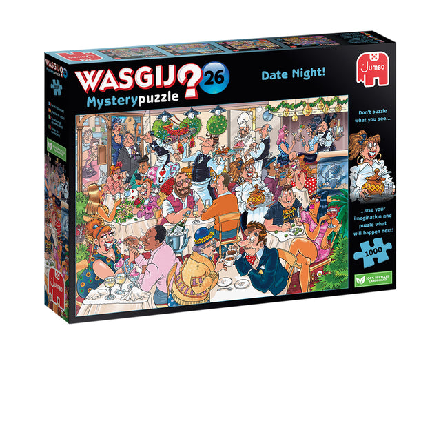 Jumbo - Puzzle Wasgij Mystery 26 Rendez-vous nocturne ! 1000 pièces