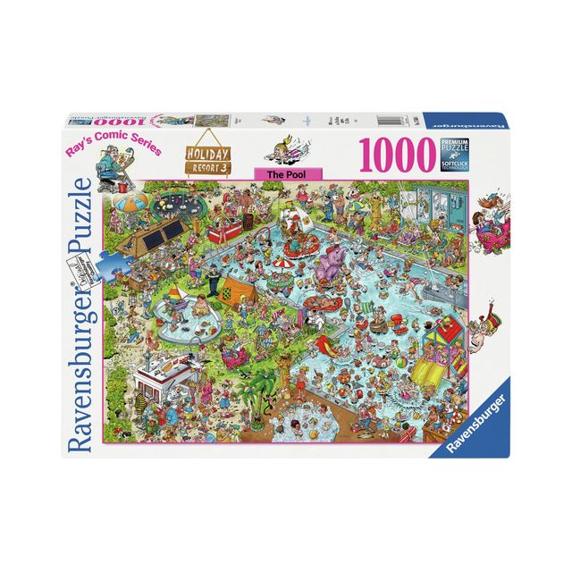 Ravensburger -  Puzzel ray comics the pool 3 1000st