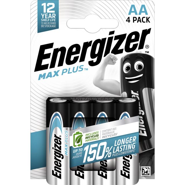 Energizer - Batterie Max Plus 4xAA Alkaline