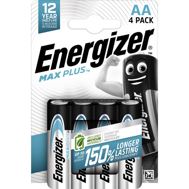 Energizer - Batteries max plus aa / lr06 / e91, boursoue de 4