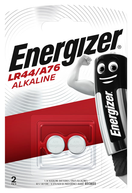 Energizer - Batterie Knopfzelle 2xLR44 Alkaline