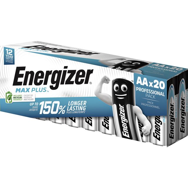Energizer -  Batterij  max plus 20x aa alkaline